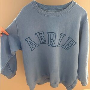 Aerie Women's Blue Crew Neck